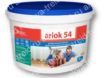 54 Клей дисперсионный Arlok для пробковых покрытий и паркета 