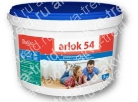 54 Клей дисперсионный Arlok для пробковых покрытий и паркета 